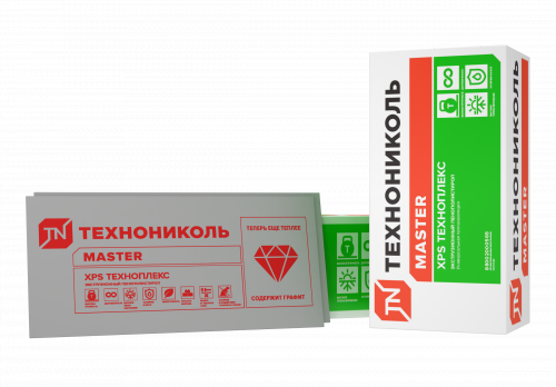 ТЕХНОПЛЕКС экструзионный пенополистирол XPS (0,205м3/уп.) 118х58см 50мм 6 шт