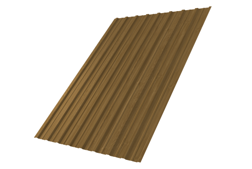 Профнастил С10A 0,45 Print Elite Honey Wood TwinColor