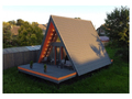 Металлочерепица классик Grand Line 0.5 PurLite Мatt RAL 7024 мокрый асфальт