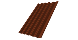 Профнастил HC35R 0,5 Satin RAL 3009 оксидно-красный